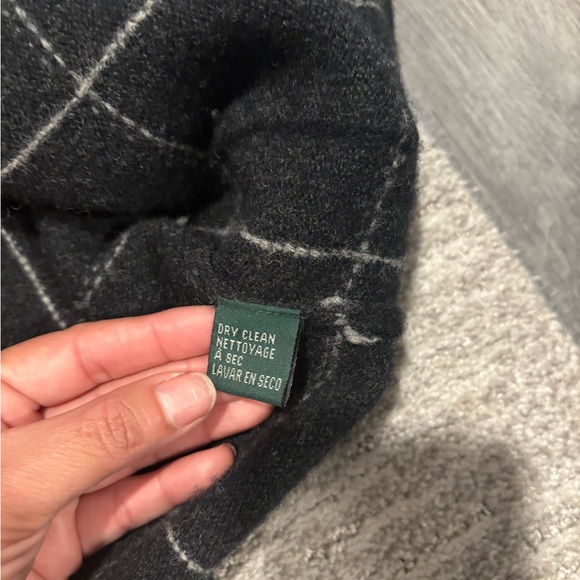 Lauren Ralph Lauren 100% Lambswool Cardigan Sweater Women’s Size L - Picture 5 of 8